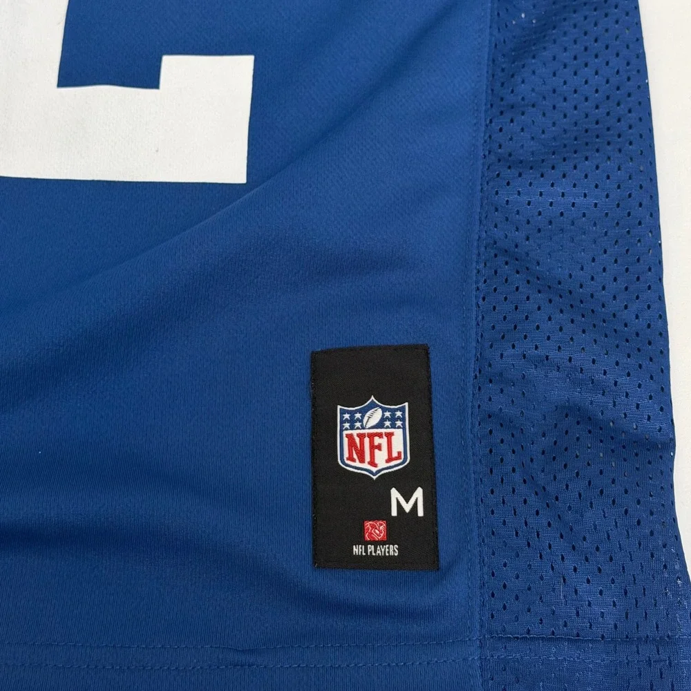 NFL Team Apparel Indianapolis Colts Andrew Luck 12 Youth‎ Medium Blue Jersey